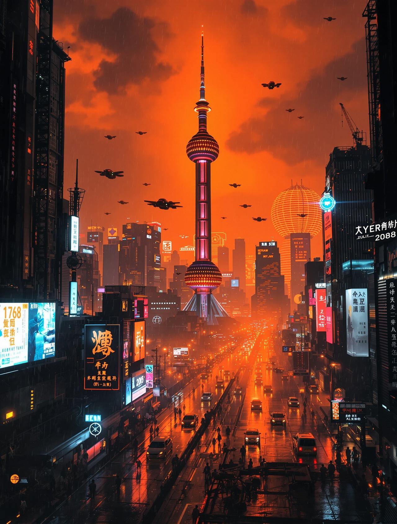 奇米影视亚洲-赛博都市封面