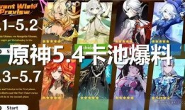 原神最新卡池爆料4.3,神秘新角色登场，元素战力再升级！